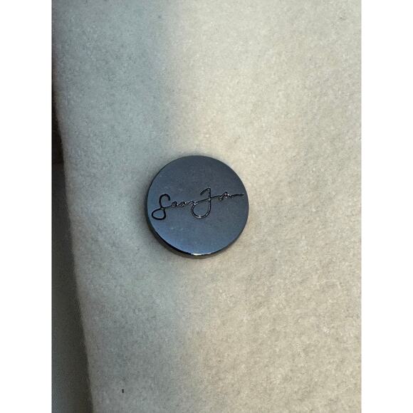 Sean John Men’s XXL Wool Varsity Bomber Jacket Cream Navy Crest - Picture 8 of 8